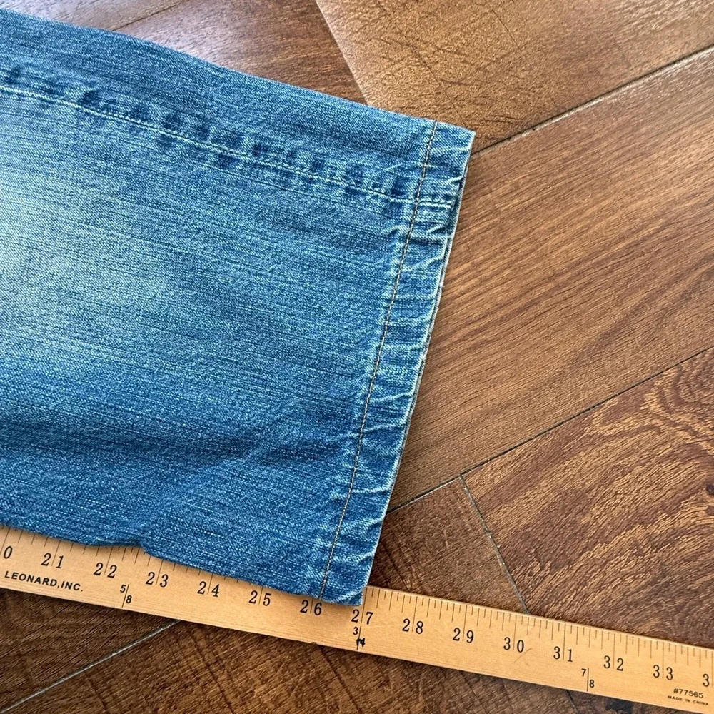 RL Ashmore Vintage Ralph Lauren Jeans Mens 36x27 Blue Loose Fit Wash Denim